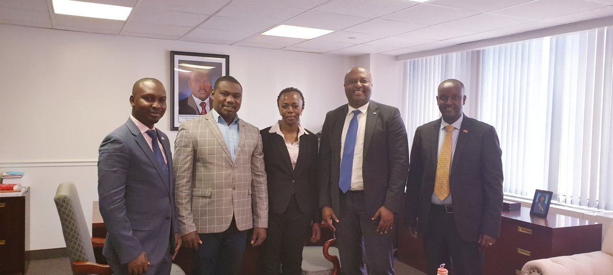 1. As delegates from #Burundi to the 52nd session of the #UnitedNations Commission on population and development #CPD52 I and my colleagues really appreciate the warm welcoming by Amb. <a href="/AShingiro/">Amb. Albert SHINGIRO</a> and col at the Permanent Mission of #BURUNDI You are a good example.More Blessings!