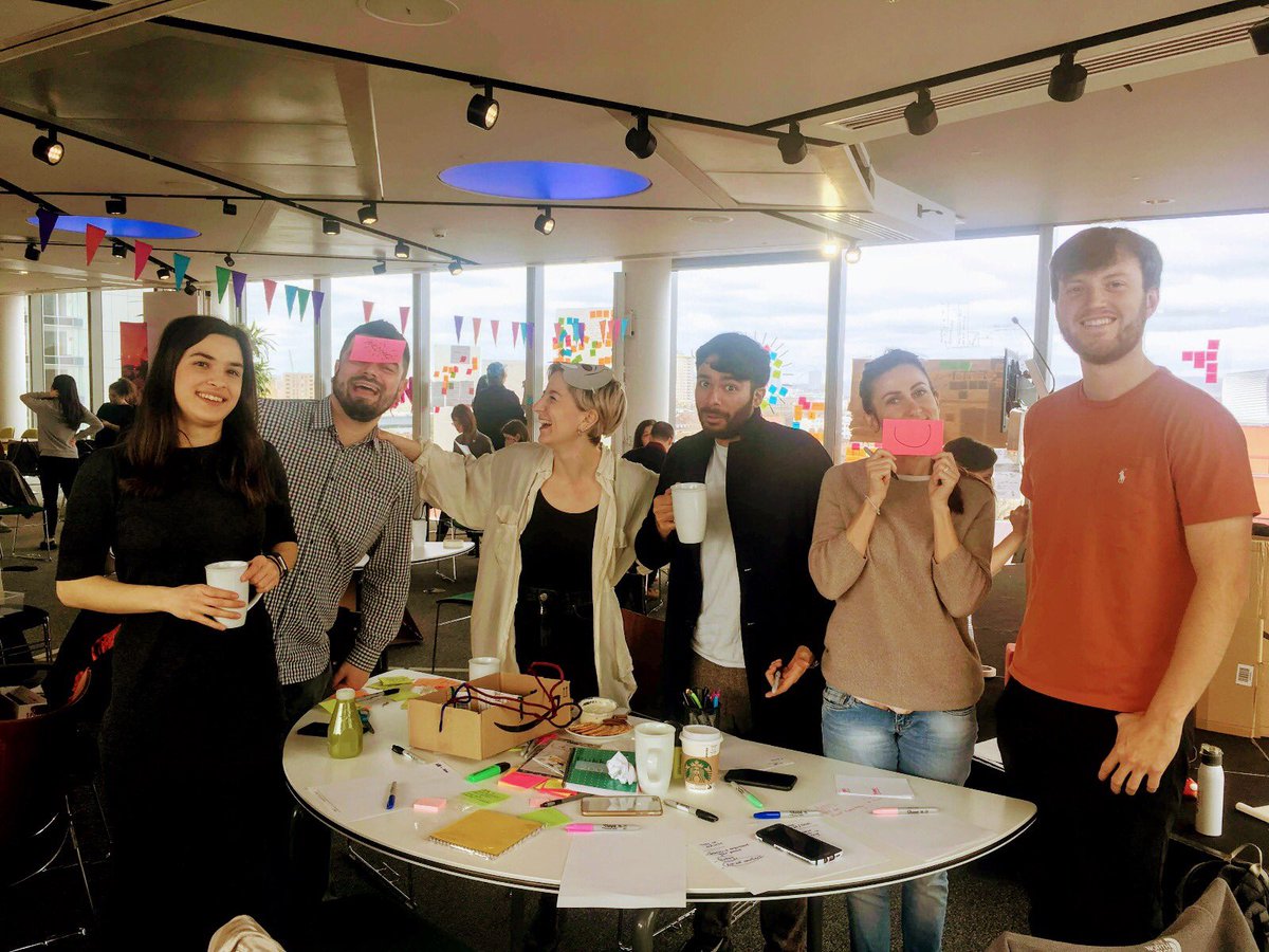 The end of a long and intense weekend <a href="/GSJ_London/">Service Jam London</a> .It has been a tiring and energising workshop. Multidisciplinary teams, a long roll to capture the design process and challenging discussions about ‘our’ Brief:“If Blue is yellow, what’s the truth?” #ServiceJam #GSJam #GSJLondon