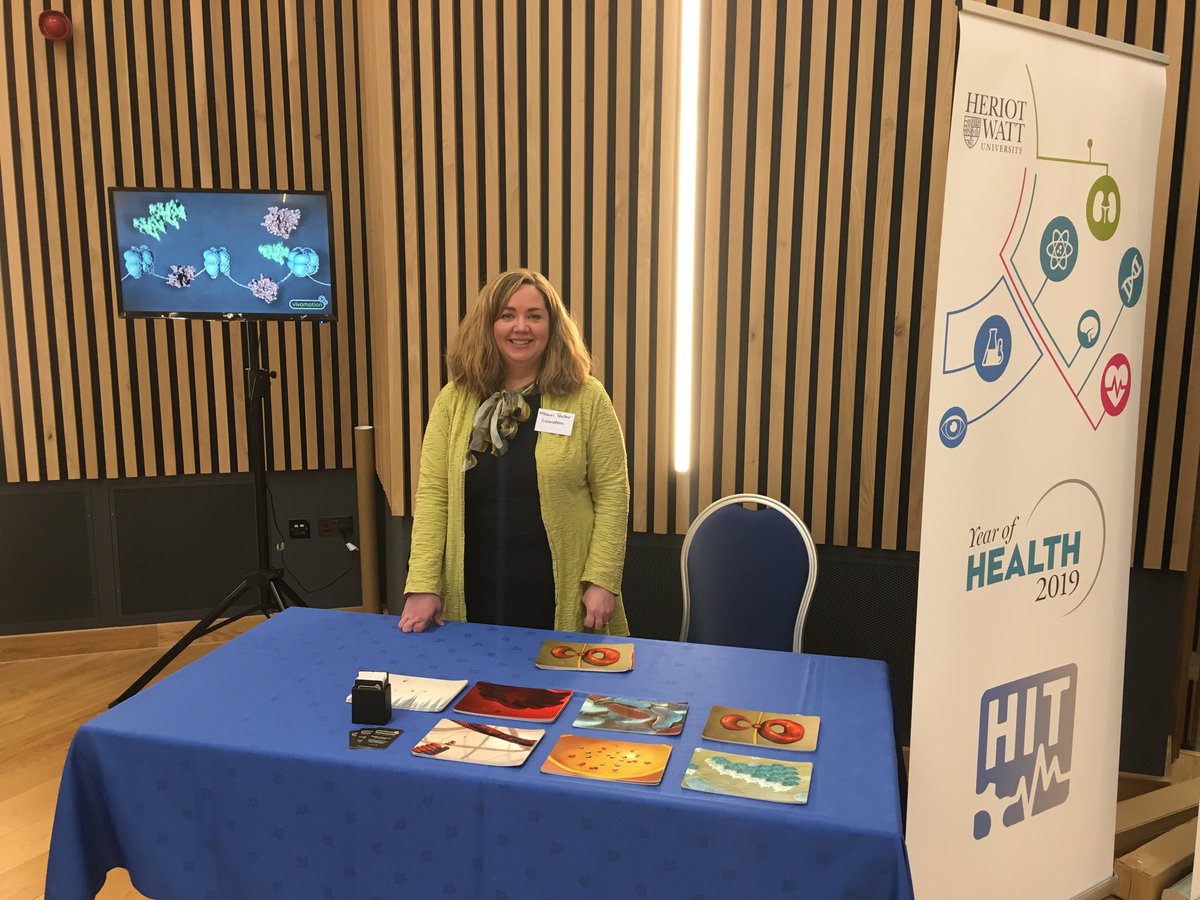 Enjoying hearing about all the interdisciplinary research going on ⁦<a href="/HeriotWattUni/">Heriot-Watt University</a>⁩ ⁦<a href="/HWUHealthInnov/">Health Innovation and Technologies Festival</a>⁩ #yearofhealth2019 #innovation #technology