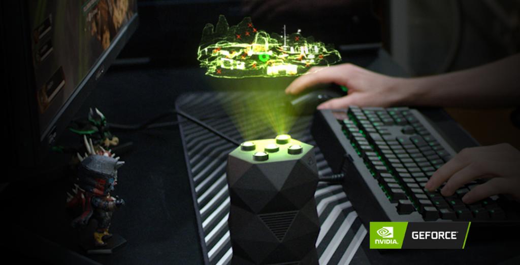 NVIDIAGeForceUK's tweet photo. Bring your rig to life with R.O.N. 🗺️ Create and project 3D AR displays of maps, levels and data to help you constantly dominate in battle. https://t.co/M2GRK1T9to #MeetRON https://t.co/woTaydRCIK