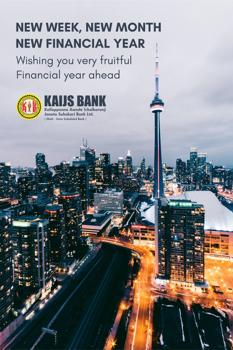 kaijsbank's tweet photo. New Week, New Month, New Financial Year, Wishing you very fruitful Financial year ahead 2019-20. Thank you for your Support and would need your support continue this year also. #kaijsbanking #newfinancialyear #kaijsbank #newstart #newjourney https://t.co/YZ6ZtedRgO