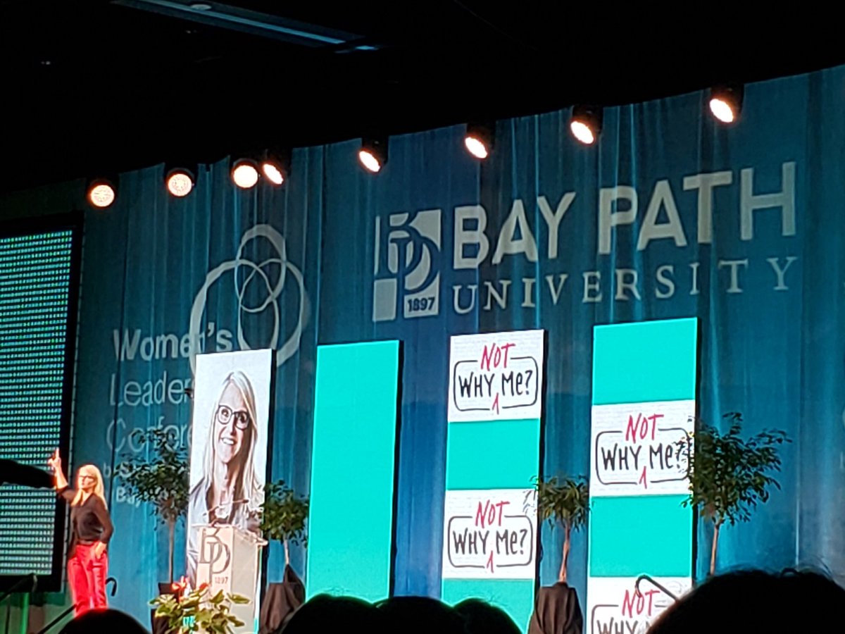 __SOTR__'s tweet photo. Last Week: @melrobbins inspiring attendees as #keynotespeaker for #BayPathConf @baypathconf (photo cred. @dtorreyuu) https://t.co/e4KJq1DKS0