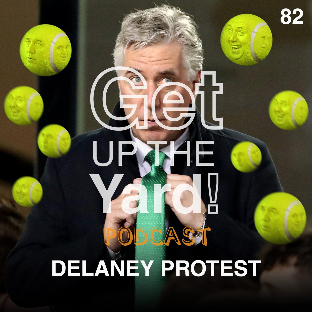 GetUpTheYard1's tweet photo. Back to the football this week with 'Delaney Protest' https://t.co/RpiDVa7m8g #GetUpTheYard

We chat about #Delexit #DelaneyOut #Fai #MickMcCarthy #Tennisballs #FAIreland #COYBIG #SackTheBoard #IREGEO #tennisgate https://t.co/T4Dza0GaCL