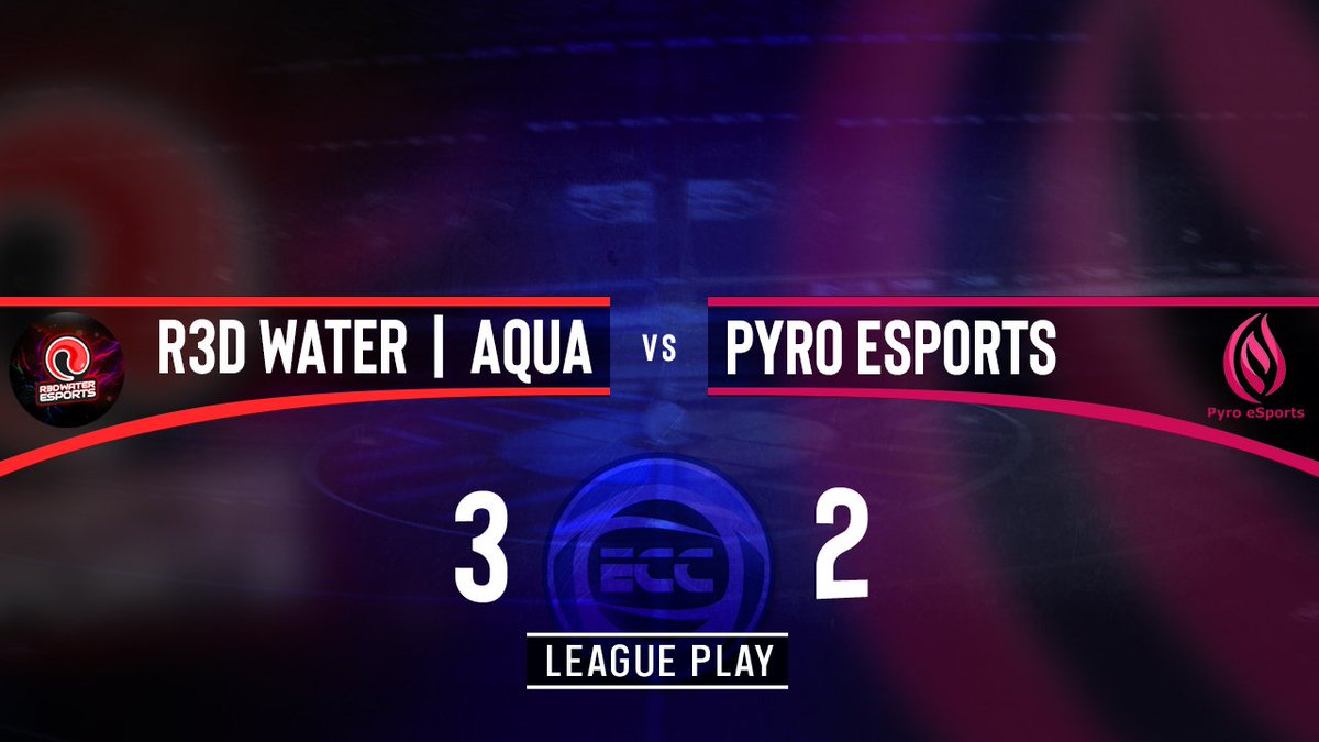 SundaysEsport's tweet image. ❗ #ECCSeason3 - Champions Division:

#R3DWaterAqua win an important match against #PyroeSports 3-2.