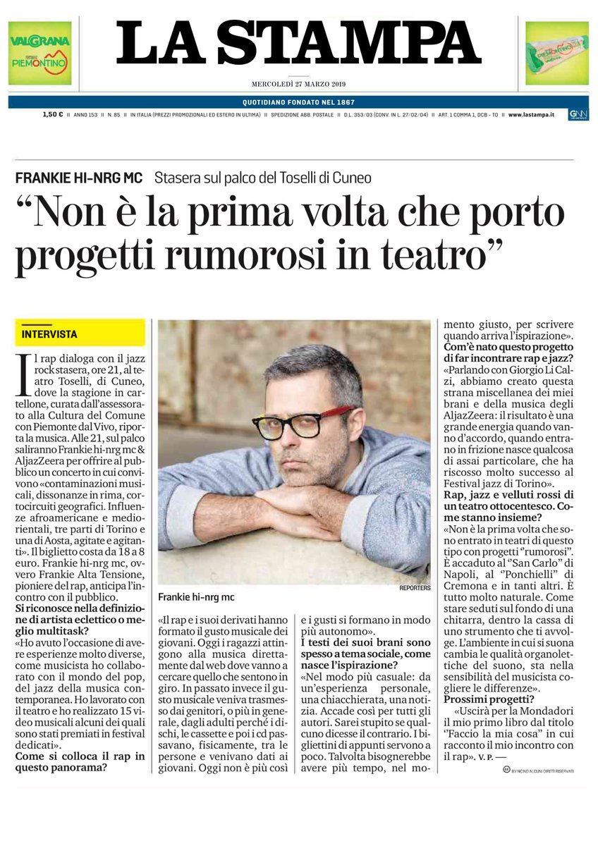 #Cuneo #Jazz #JazzFestival #Piemonte
👉 Gli eventi continuano in aprile 👉👉piemontejazz.it/eventi/