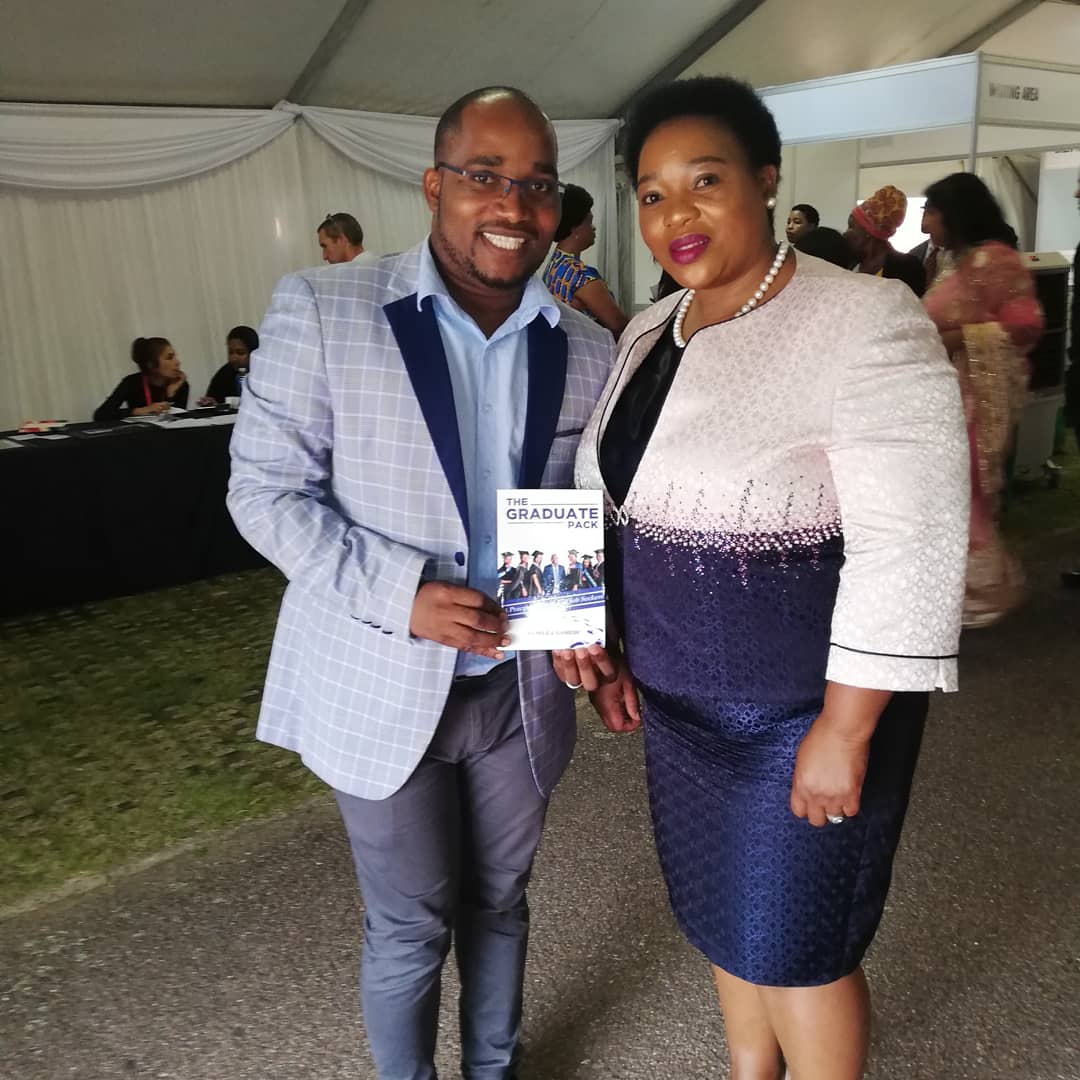 gamede_sanele's tweet photo. She acknowledged importance of The Graduate and wants the  Department of Coparative Governance and Traditional Affairs  to have it on their website

@UKZN Graduation 2019.

#SupportUnemployedGraduates 
#TheGraduatePack #graduationseason #graduations #graduation https://t.co/mtDhHGHJrj