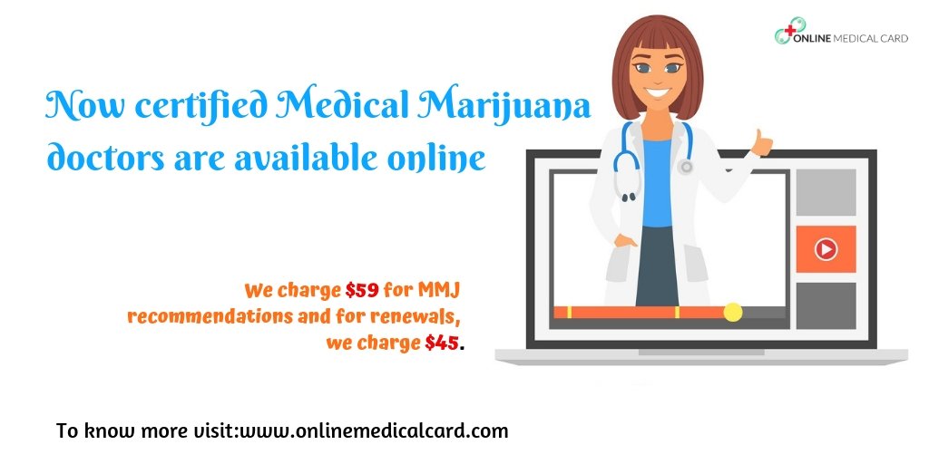 CityOmc's tweet photo. Want your #MMJ card? Follow the guidelines of Medical #Marijuana Doctors by having online chat and get your card. https://t.co/Yr7I33xB1q