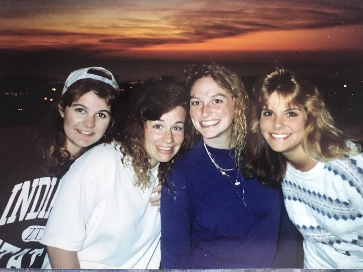 JChrones's tweet photo. I attended graduate school at Indiana State University I was lucky enough to be take. I’m with open arms by the Gamma Chi chapter.  I don’t know if I would have made it with out them. This is in Spring Break South Padre 1993.  Thank you roomies #ZTAishome @ZTAFraternity https://t.co/ucatmH6Ksu