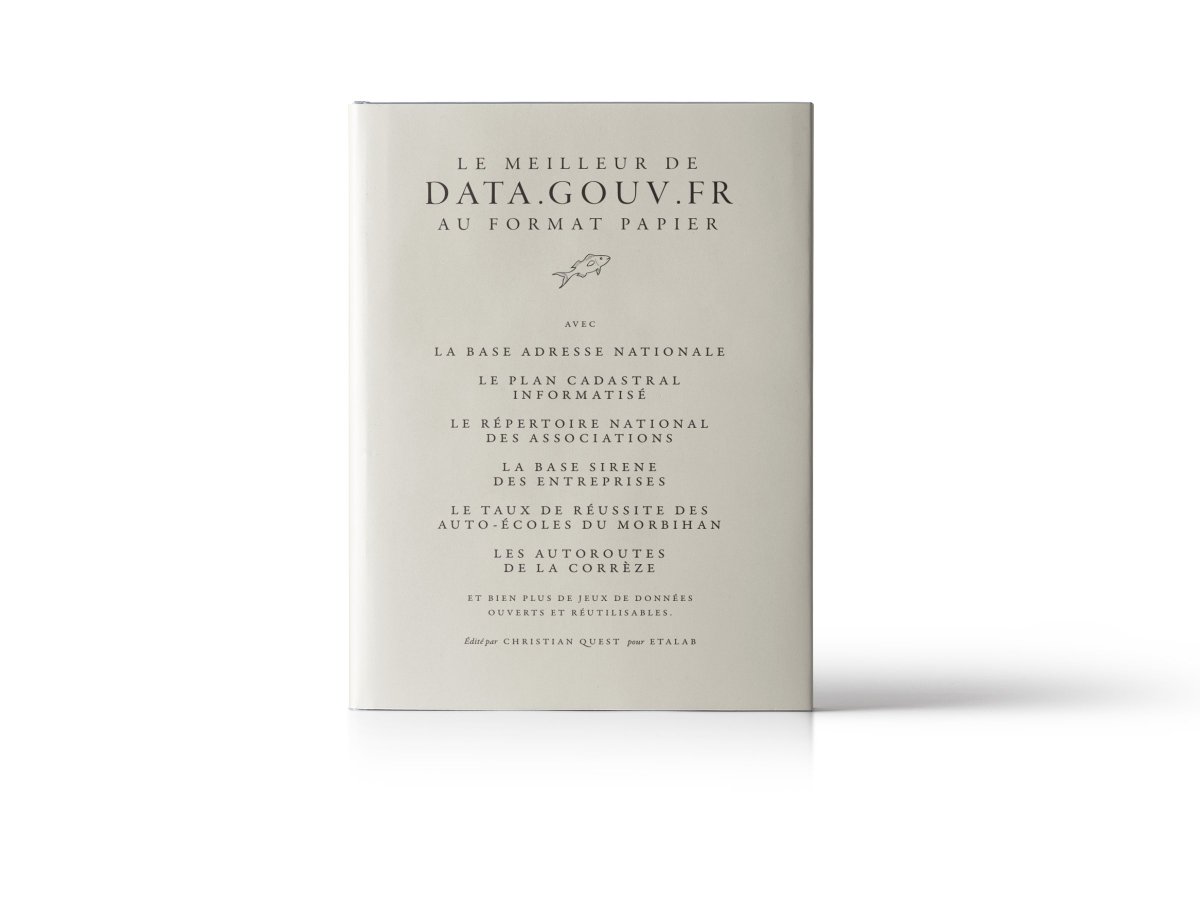 L’équipe de data.gouv.fr publie la première édition papier du catalogue des données publiques. 900 pages de données ouvertes. Version garantie sans erreurs 404. Voir le livre → data.gouv.fr/fr/datasets/da…