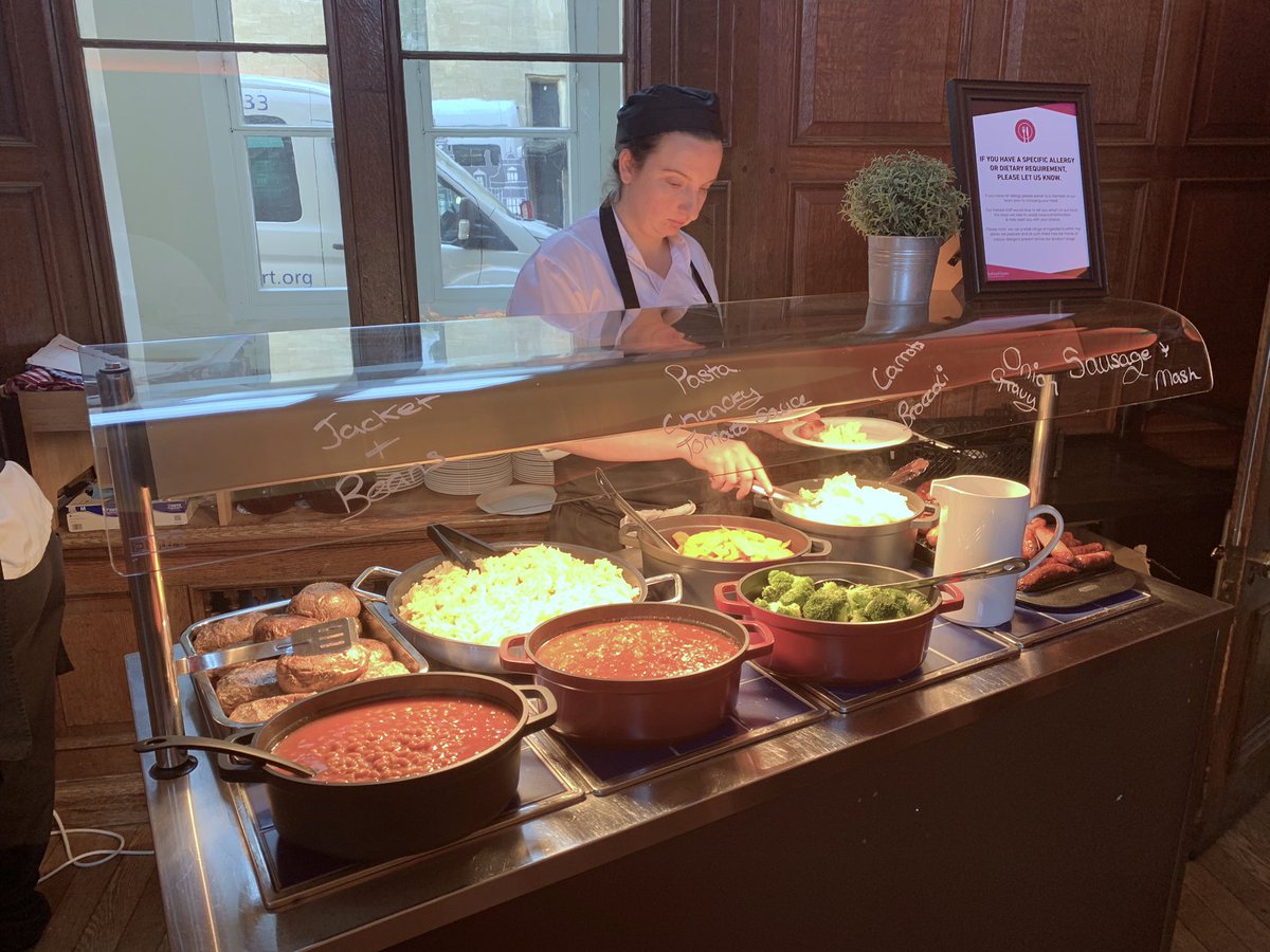 First day of introducing food done the <a href="/HolroydHowe/">Holroyd Howe</a> way to the <a href="/WestonbirtSch/">Westonbirt School</a> team and what a fantastic job they have done.  Well done Team