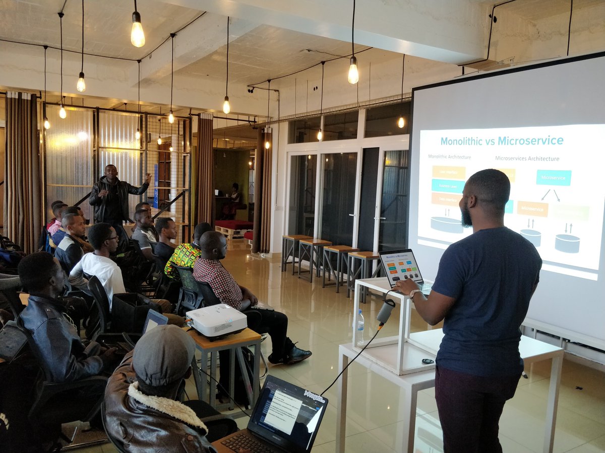 progateEN's tweet photo. Here is some glimpse of #ProgateAndelaMeetup!!

Thank you very much for attending! Also, we appreciate @Andela_Kigali and @mikebago making this meet-up possible. 😉

We will build developers ecosystem and bring creativity to everyone, everywhere. 🌍
#ProgateRwandaMeetup #Progate https://t.co/PTuVSE7kjE