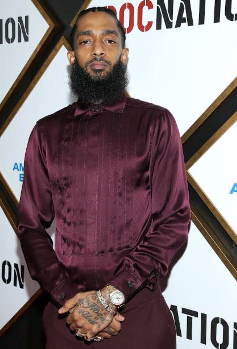 I had just started following Nipsey Hussle,his music,his side-hustle,his whole being inspired me to re-create myself.This is heartbreaking,this is a huge LOSS. #RIPNippseyHussle