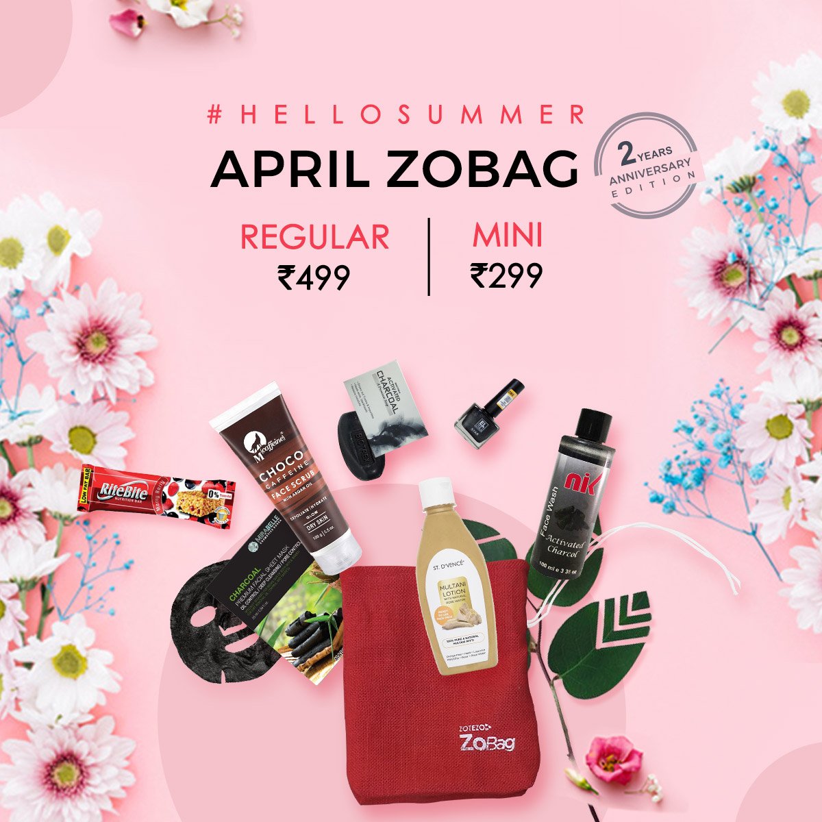 Pamper Yourself with these handpicked products... #HelloSummer #ZoBag Shop ZoBag Regular @ bit.ly/2UnYSuk Shop ZoBag Mini @ bit.ly/2I5JPiy