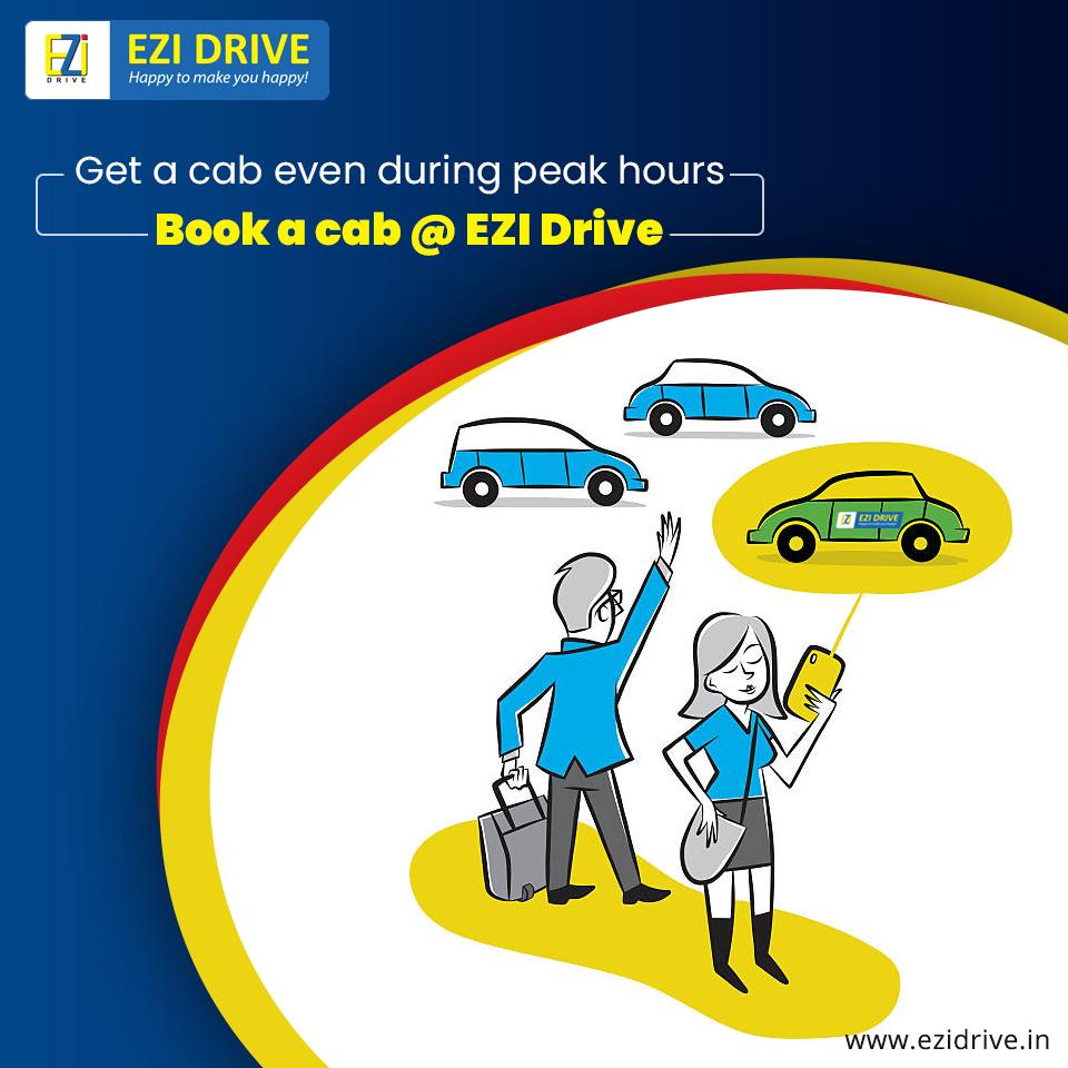 EziDrive's tweet photo. Not getting a cab during peak hours and going late to the office almost every other day? Book your cab at EZI Drive and reach office on time every day!
Cabs booking online @ https://t.co/VAfMquIgeL
#EziDrive #Cabs #BookingCabs #PeakHours #CabsBooking https://t.co/y4k2Is73sX