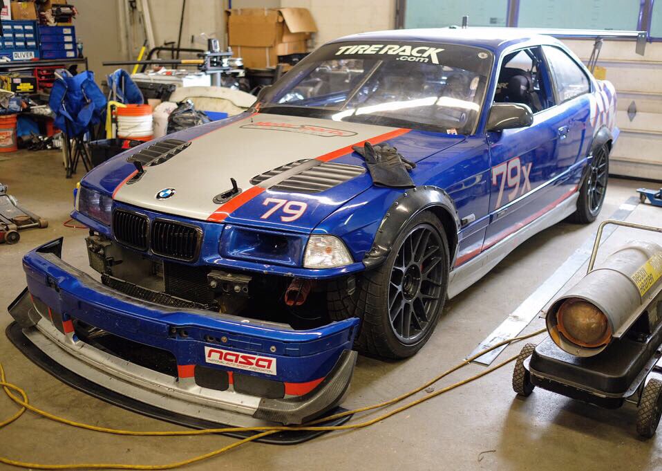 HiSpeedMsprts's tweet photo. Make sure your car is ready to rumble for your first race this year! #hispeedmotorsports #e36 #m3 #bmw #racecar #drivenasa #nasane https://t.co/XOqtRjaw9k