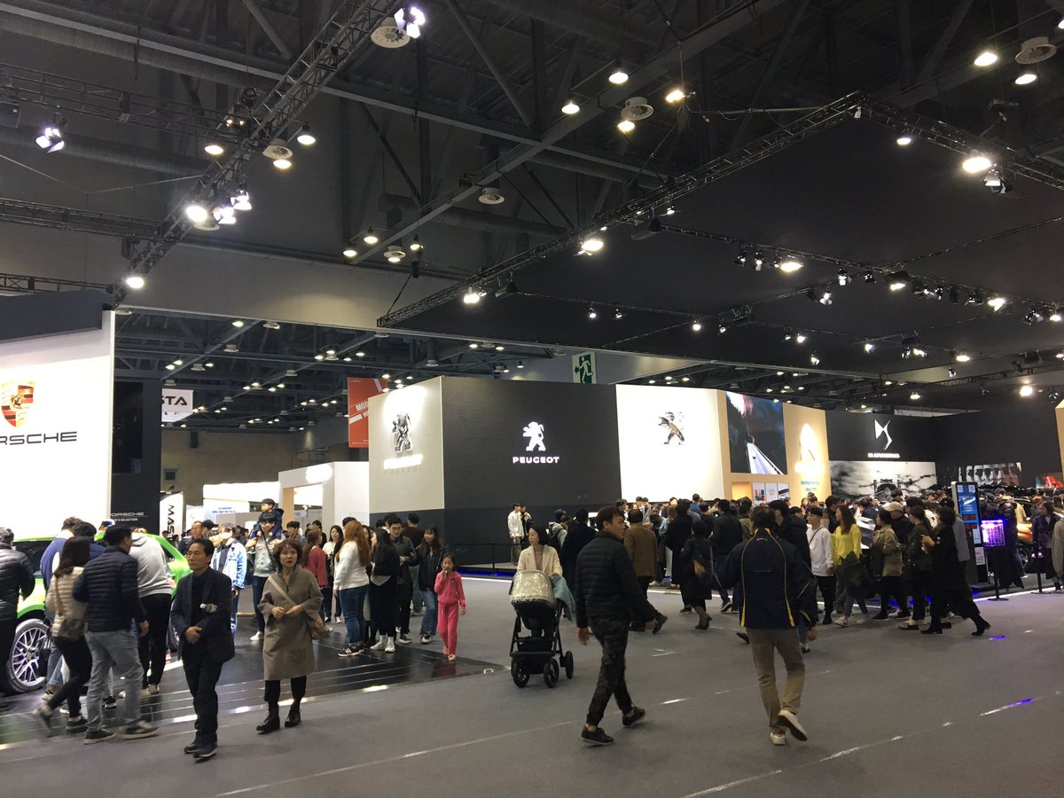yaa_tech's tweet photo. Yaa Technology visited Seoul Motor Show 2019.
Taking place at KINTEX Exhibition Center, South Korea. https://t.co/KKTkGa0myw