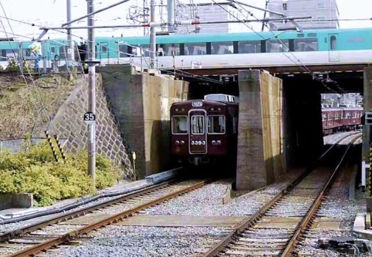 快速ざおう シンカリオン オーバークロス合体のオーバークロスとはこんな感じの立体交差の事