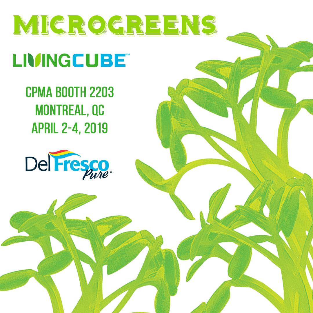 DelFrescoPure's tweet photo. CPMA is finally here! 🙌 We can’t wait to meet everyone at our booth! Come see our LivingCube demo vertical farming system in person! ✨ #CPMA #CPMA2019 #Montreal #DelFresco #ILFV #JMFL #LivingCube https://t.co/6nmjMQEhW1