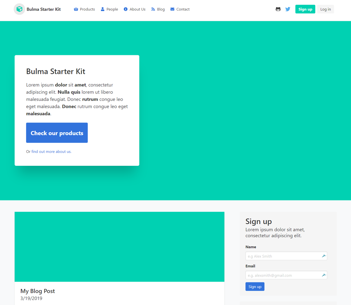 #Umbraco Starter Kit (Bulma theme). Demo site here: bulma-starter-kit.s1.umbraco.io and package download: our.umbraco.com/packages/start…