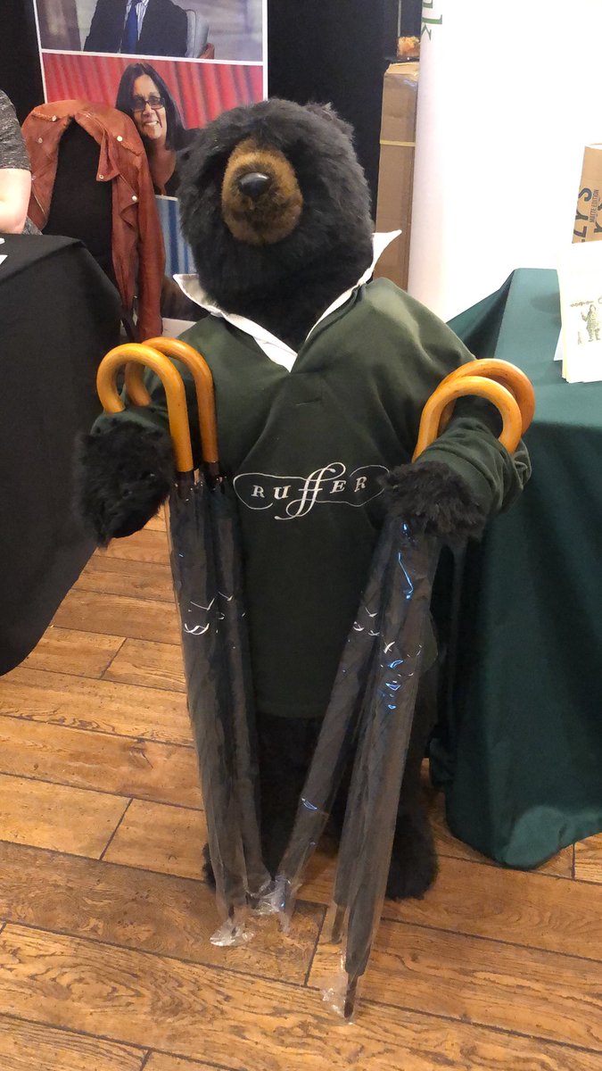 JvRenton's tweet photo. The Ruffer bear is also delighted - come and say hello! @NCVO Annual Conference #NCVOConf #rufferllp https://t.co/OBn0ls4lxb