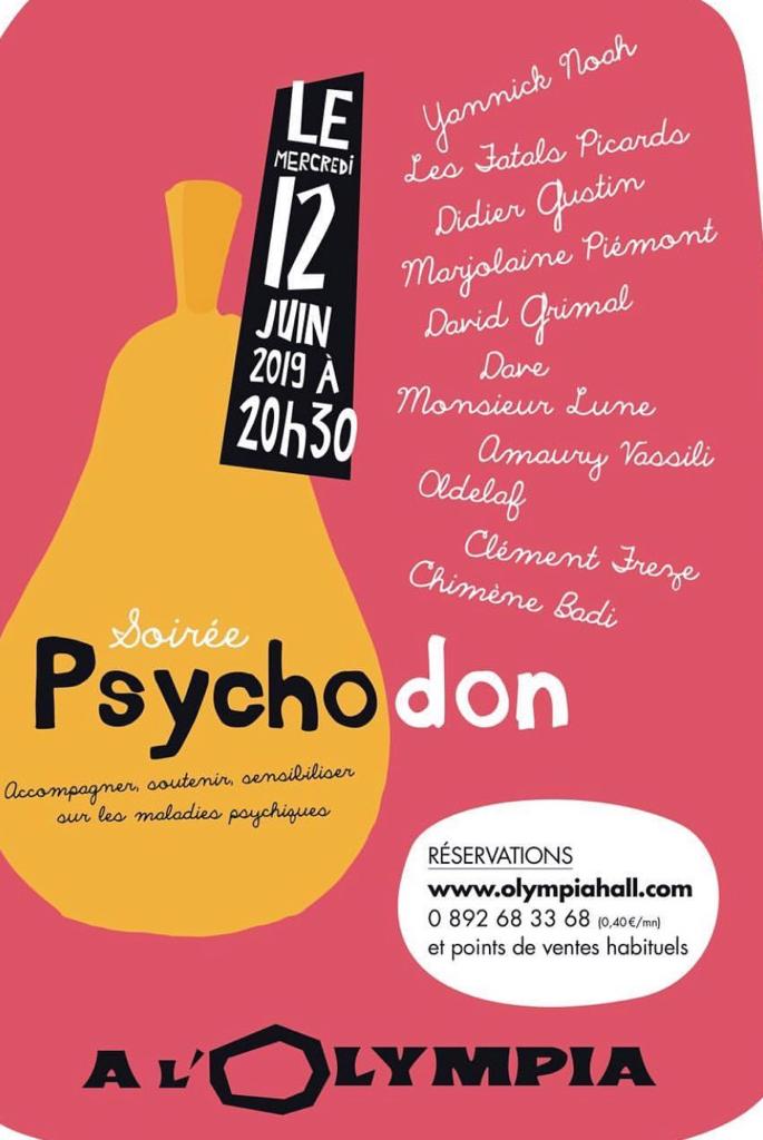 Rdv le 12 juin à 20h30 à l'@OLYMPIAHALL pour la grande soirée @Le_Psychodon ! Suivez-moi sur @instagram @yann_yeahyeah pour plus de news!