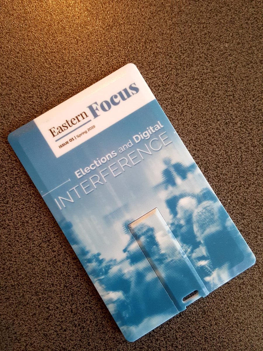 GlobalFocusCntr's tweet photo. We are bringing some #EasternFocus to #Brussels: new @GlobalFocusCntr product - a quarterly international affairs magazine with a regional focus. First issue focuses on #Elections and #Malign #Interference. Launching today also at @ro2019eu conference on elections resilience. https://t.co/ao67hXeBC6