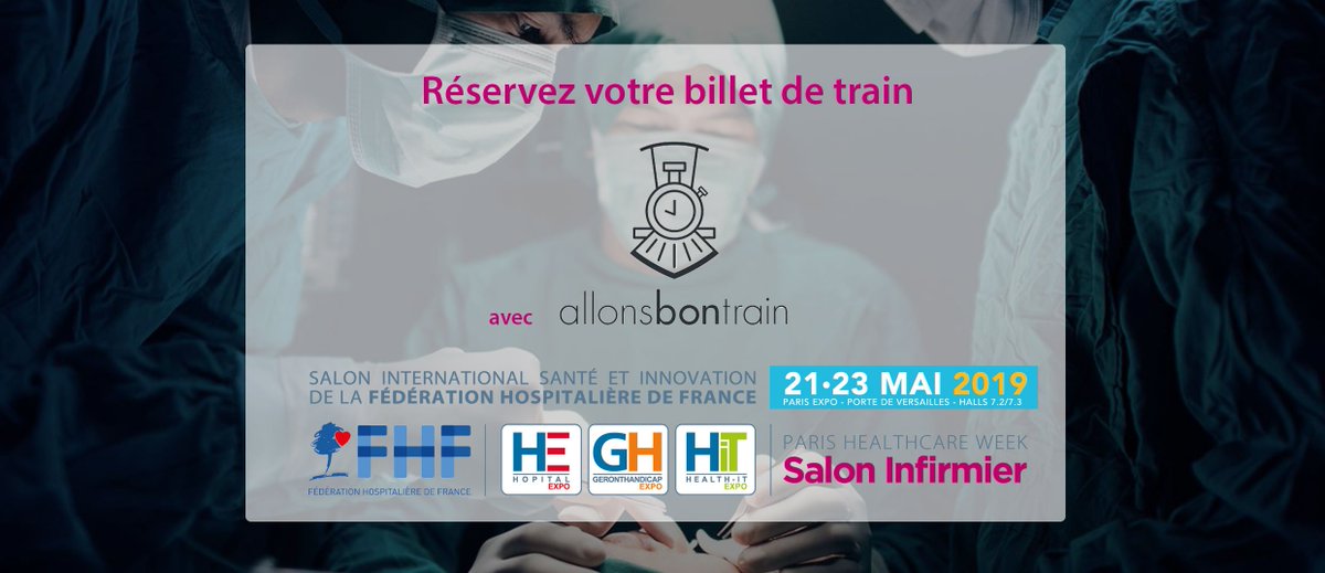 🚆Nouveau en 2019 : profitez d’un transport écologique et économique ! 

Vous avez pris votre #badge pour #PHW19 mais vous n'avez pas encore votre billet de train ? En le réservant avec d’autres participants, vous pouvez faire jusqu’à 60% d’économie

👉bit.ly/2JTPtXf