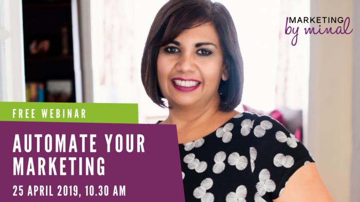 Automate Your Marketing - rewarding new subscribers, providing incentives, designing content that works best for your subscribers. 

Join <a href="/Minal2804/">Minal Patel - Marketing by Minal</a> on 25th April for a webinar to help your marketing perform at its best while you focus on your business. loveuxbridge.co.uk/events/d/15070…