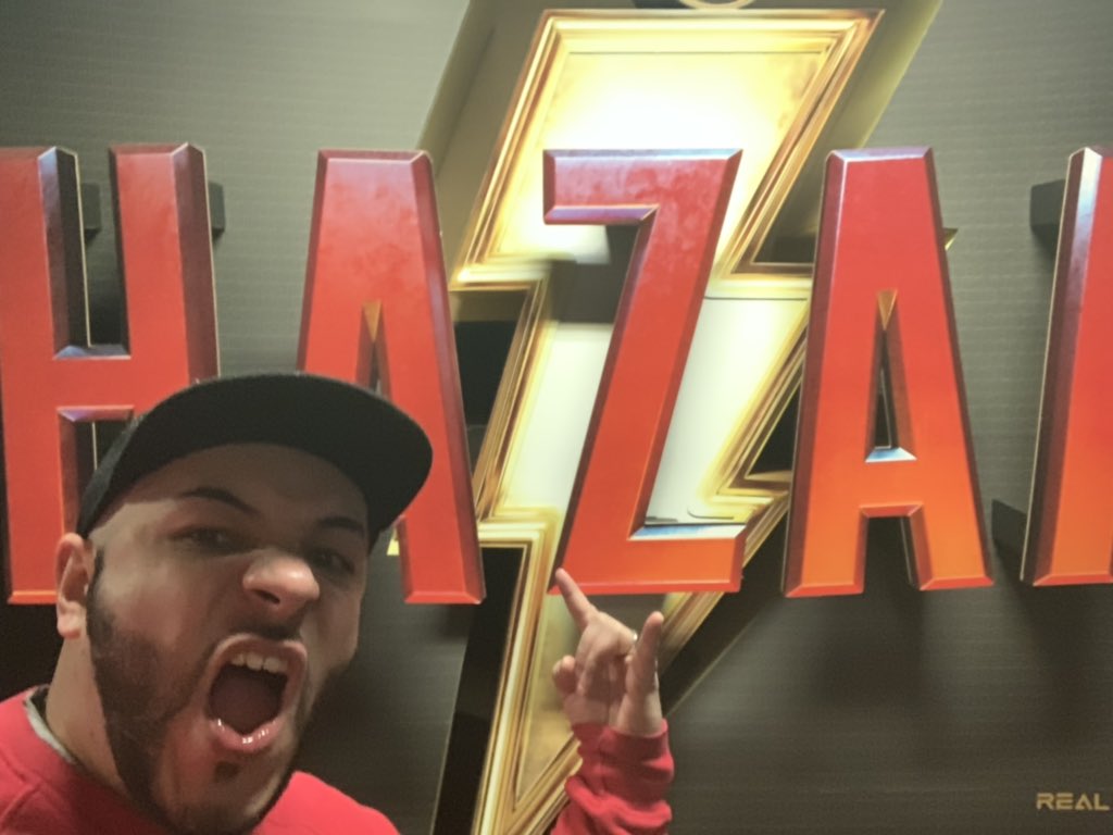 teezus_official's tweet photo. Certified Fresh @RottenTomatoes !!
 I was fortunate to see an early screening @ShazamMovie! @DCComics has delivered the perfect combination of humor and Superhero Nostalgia! It reminds us of why we love comics so much!
#comics #shazam #dcomics #batforce #batman #superhero https://t.co/ZzK20Rp6ks