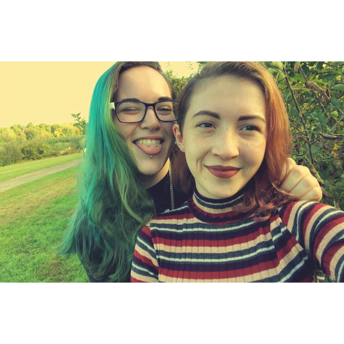 tittypatronus's tweet photo. I cant believe it’s been a year already with the absolute love of my life💖 I love you so much Chloe, you are my everything. Here’s to the rest of our years happy together💘💕🏳️‍🌈 https://t.co/2mQjLqg6q2