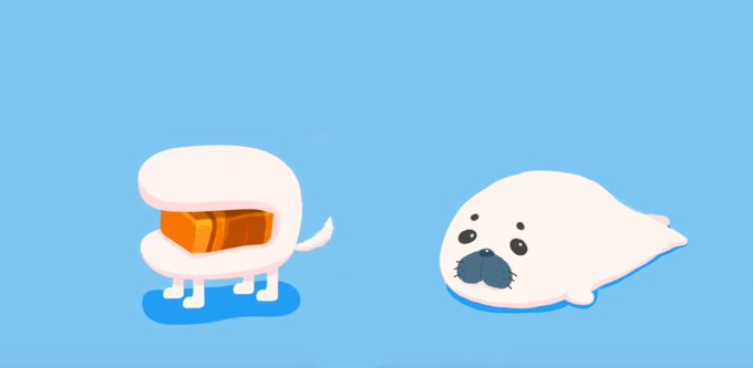 アザラシの赤ちゃんのtwitterイラスト検索結果 古い順