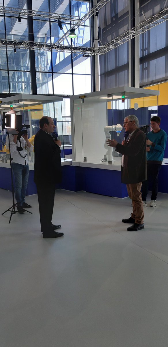 Interview du commissaire scientifique Jean Paul Laumont de l'Exposition  Robots  par @thierrypigot à la veille de son ouverture à la cité des sciences et de l'industrie
