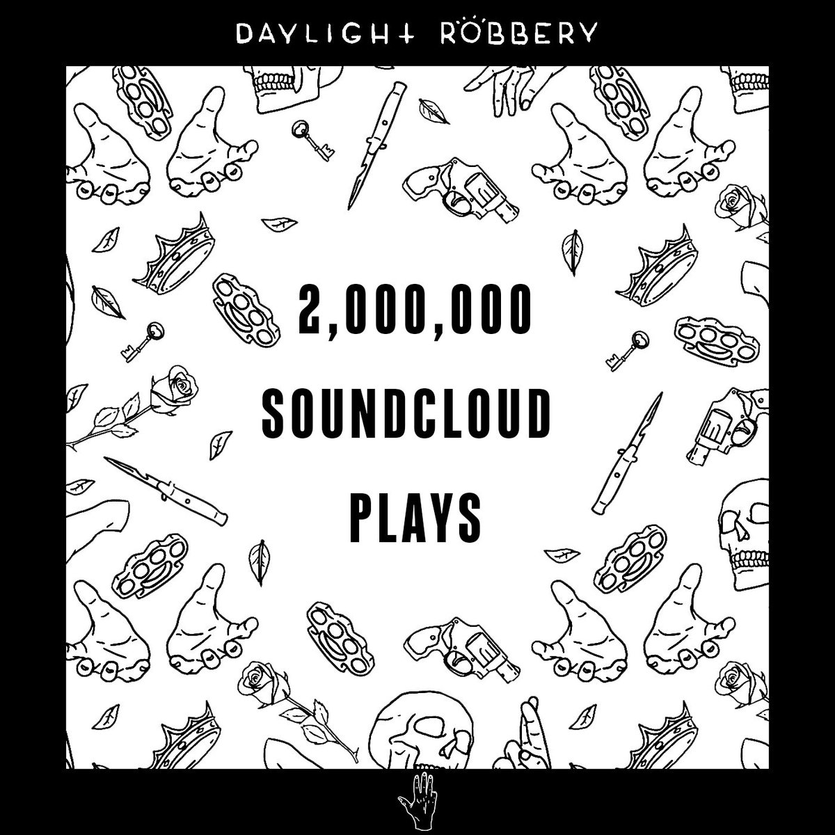 DaylightRobRecs's tweet image. 2 million plays on @soundcloud ✋🏼
Thank you all for your incredible support 🙏🏼
#DaylightRobberyRecords