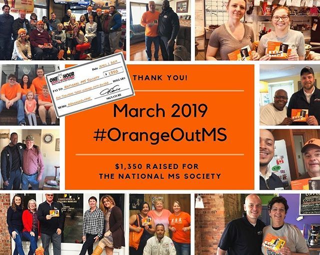 DerekMCole's tweet photo. Wow! Great support and a huge thank you to everyone who took the time to join us for #OrangeOutMS! $1,350 will go to the National Multiple Sclorosis Society to help support MS research, programs and services, and more. @mssociety #ThisIsMS #jointhemoveme… https://t.co/nafhljNW6i https://t.co/CEiBLftOOK