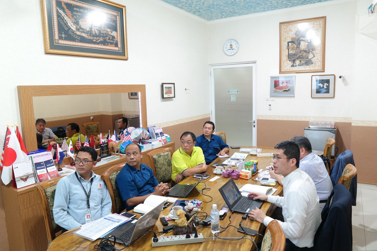 primatgnglobal's tweet photo. Kunjungan Mr. Sung Ku Lee (General Director) & Mr. Yoshitaka Koga (Sales Dept.Fine Carbon Div)
dari Tokai Carbon
#primatigonglobal #primatooling #nanocoatingindonesia #tokaicarbon
#coating #moulding #primatigonindonesia #onestopengineeringsolution https://t.co/AZeYyXHAFp
