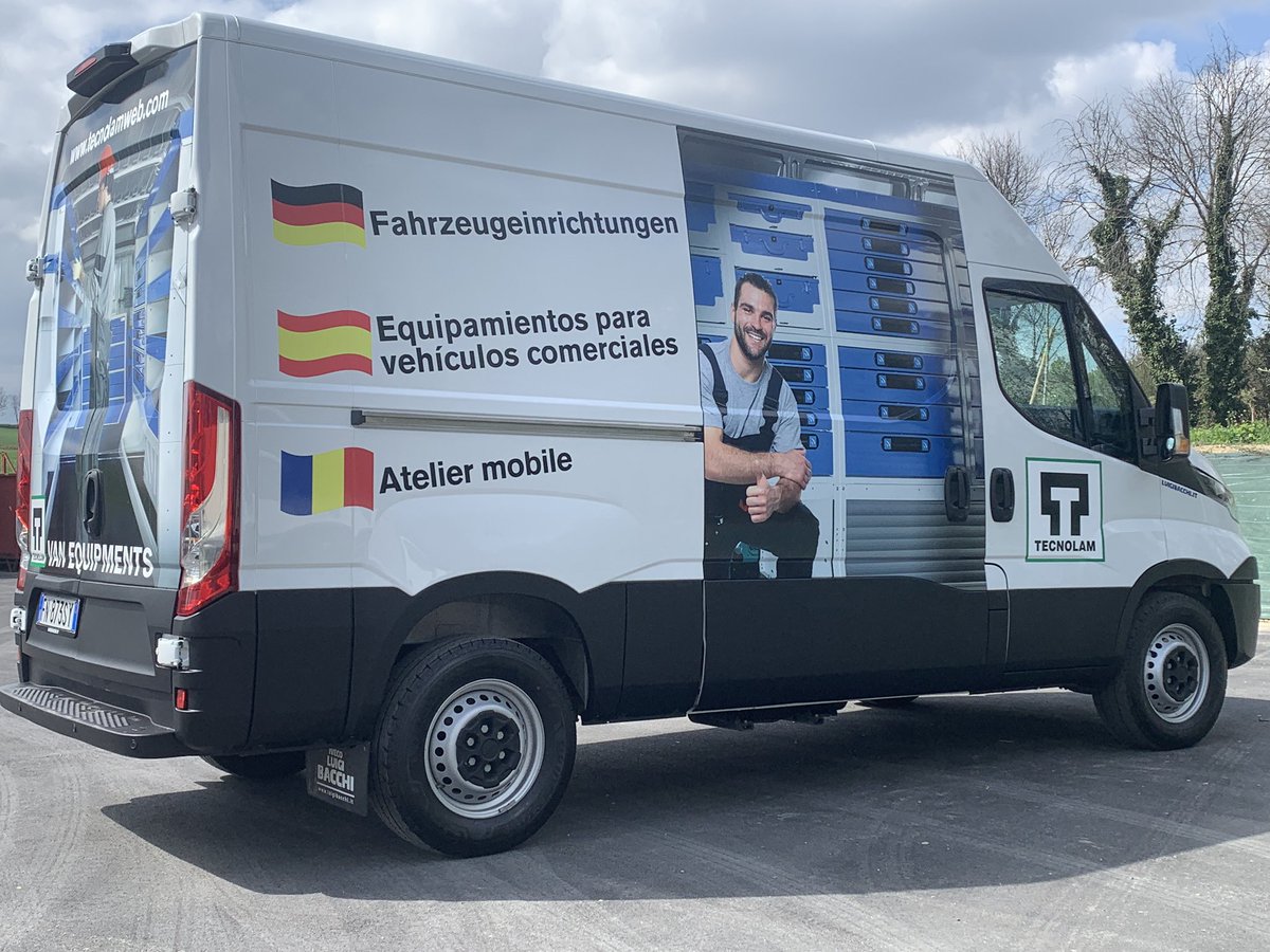 Tecnolam_At's tweet photo. Vi presentiamo la 𝐍𝐮𝐨𝐯𝐚 𝐎𝐟𝐟𝐢𝐜𝐢𝐧𝐚 𝐌𝐨𝐛𝐢𝐥𝐞 𝐄𝐬𝐩𝐨𝐬𝐢𝐭𝐢𝐯𝐚 di Tecnolam su 𝐈𝐯𝐞𝐜𝐨 𝐃𝐚𝐢𝐥𝐲
 #AllestimentoFurgoni #OfficinaMobile #VeicoliCommerciali #Vanracking #AmenagementVehiculesUtilitaires #AtelierMobile #Fahrzeugeunrichtungen https://t.co/u4OtRm6eRx