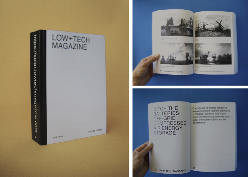 After 12 years, Low-tech Magazine finally makes the jump from web to paper. The Printed Website, Volume One. solar.lowtechmagazine.com/2019/03/printe…
