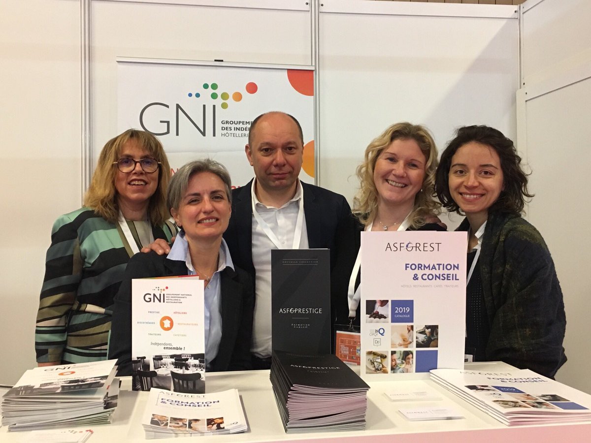 🗣 Retrouvez aujourd’hui et demain le @GNI_CHR au salon @sandwichshows Pavillon 7.02, stand N2 nos équipes vous y attendent !
