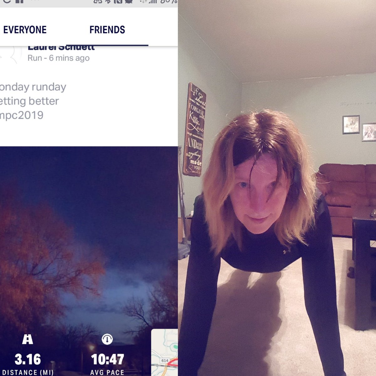 LaurelSchuett's tweet image. #MondayMotivation
Nice run this morning and finished the #30dayplankchallenge 5 mins
Still smiling ☺
#mpc2019
@MyPeakChallenge @SamHeughan

@MPCFitlanders @PPeakers @BPeakers @10MinDQ @Sheugs @ladybay8 @barbaramills1 @pjl24 @sarahjaswim @thesmilingcook @GHJNancy
