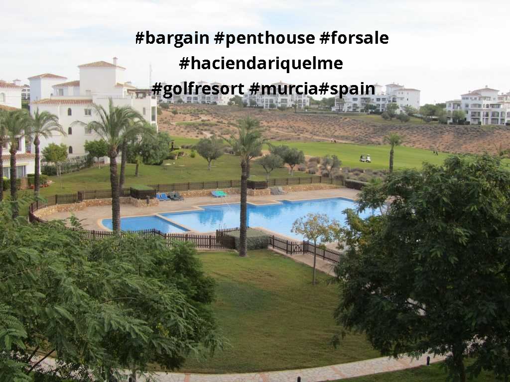 #love 2 #Bed #Penthouse #Topfloor #Apartment at #HaciendaRiquelme #Golfresort #forsale #murcia #golf #property 
. 
#bargainproperty #murciagolfproperty #murciatoday #propertyinspain #bargainoftheday #investment #investmentproperty #invest #holidayforfree
.
murciainvest.com
