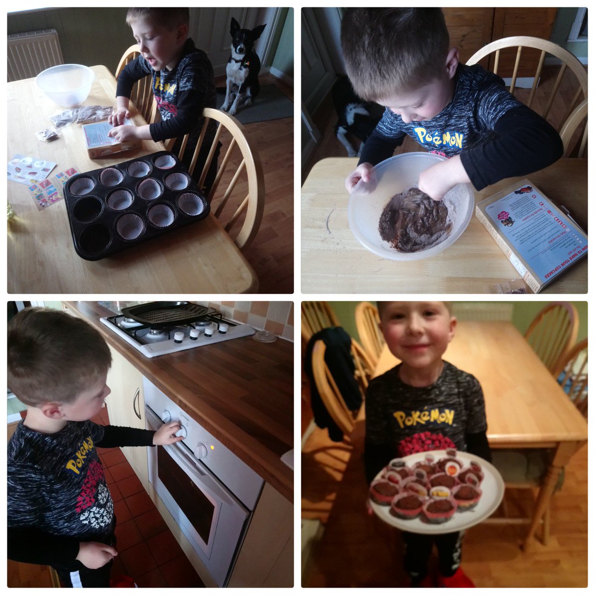 howester2's tweet image. @StBEYFS Joshua reading how to make his Lightening Mcqueen cup cakes. With a little help he did  a great job 😀. #bookbingo #eyfsreading