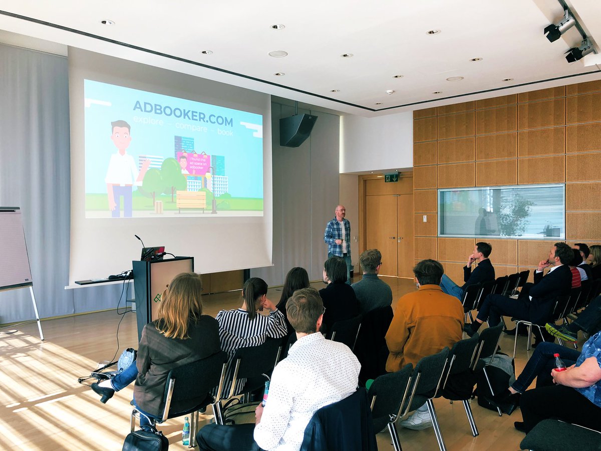 Adbookercom's tweet photo. Superstar @ekvoll pitching Adbooker in Leipzig to @mdrde with @NMA_vc ! https://t.co/it3qDb4xhO