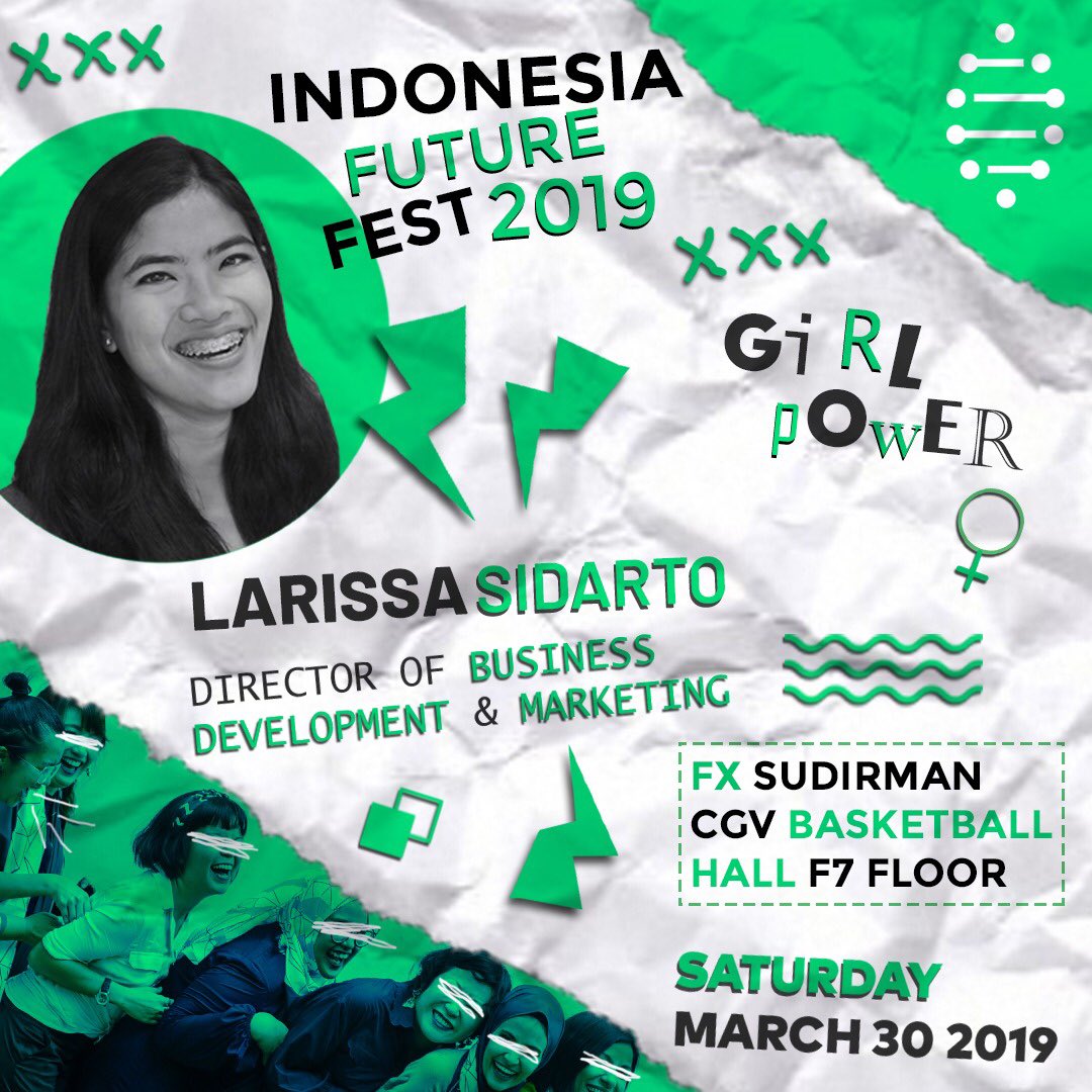 Last saturday, Larissa Sidarto, our Head of Business Development and Marketing, was invited to Indonesia Future Fest 2019. She discussed the important role of women in the growing tech industry in South East Asia. #WeAreHARA #HARAgri
