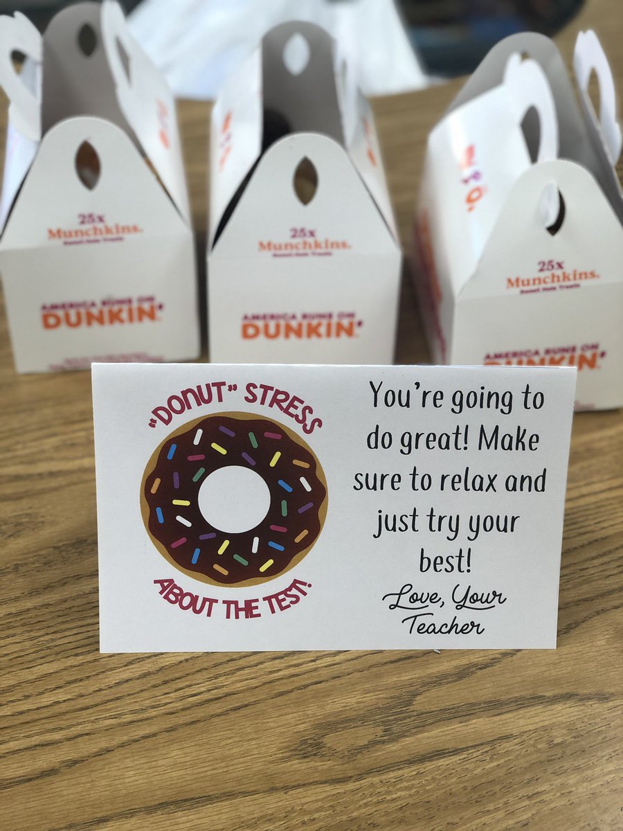 LevineLovesLit's tweet photo. Sometimes you just have to celebrate achievements with your kiddos! These kiddos are FSA Writing ready! Can’t wait to see what they accomplish tomorrow! #DonutStress #MinttoSucceed @oms_bulldogs @MsKTrotter thanks for being the crazy to my crazier! Teamwork! https://t.co/vwVsyRJQvO