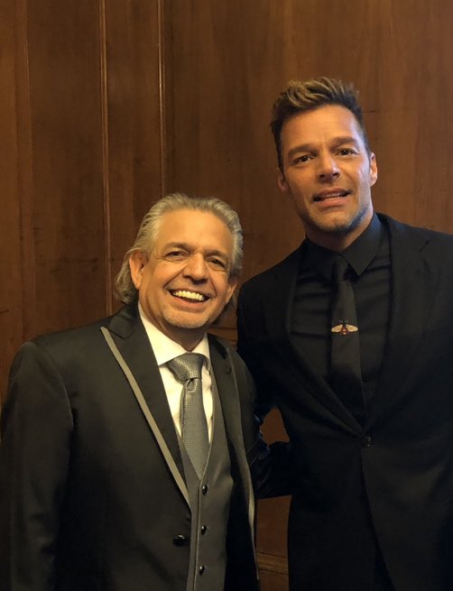 Lin_Manuel's tweet image. My dad is 64, pursuing a modeling career, and I’ve never seen him happier. He told me he’s just waiting for a chance to blow up. So, Twitter, meet my dad.