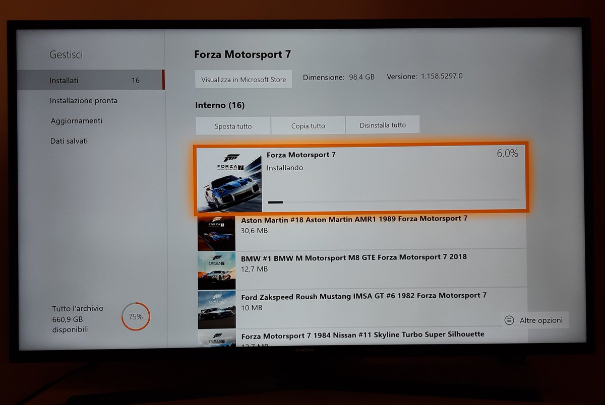 GamePlayFusi's tweet photo. Che palle reinstallare tutto da zero ma va fatto! @XboxItalia #MegaFormat #GameplayFusi #XboxOneX #XboxShare https://t.co/CWC89qdiBa