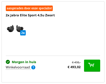 Was dit echt het beste advies dat jullie 'expert' kon geven voor een 'accessoire' van draadloze oordopjes, <a href="/Coolblue_NL/">Coolblue</a> ? Gewoon, 2x keer kopen 😂