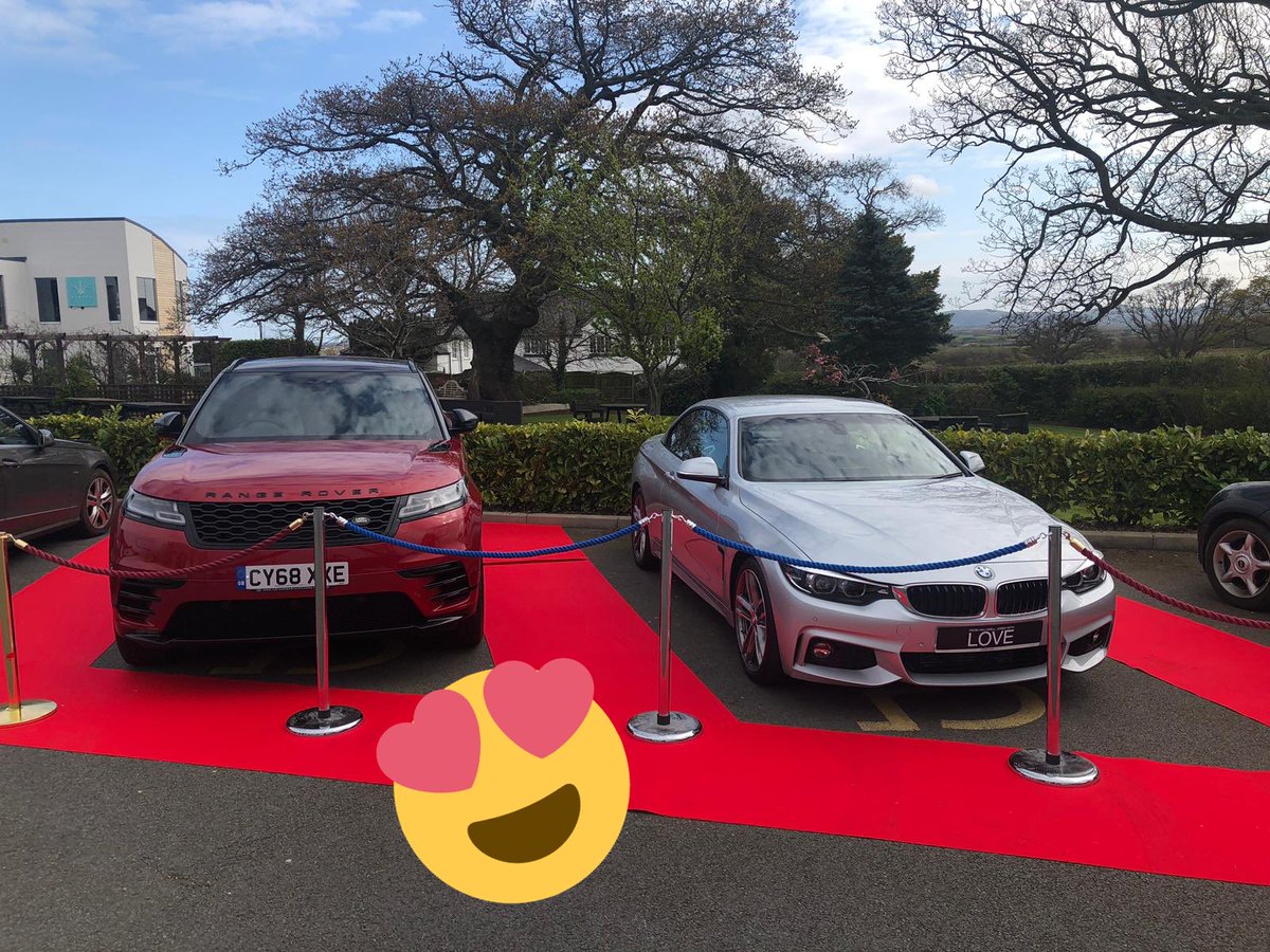 Amazing night on Saturday. Big thanks to <a href="/HALLIWELLJONES/">Halliwell Jones</a> and <a href="/RybrookLR/">Rybrook Land Rover</a> for the loan of these amazing vehicles at the weekend. We raised £4,500 in our charity auction. #bmw #landrover