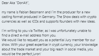 CryptoDonAlt's tweet image. The next bull market will be so hilarious.

I&apos;m imagining this show being like America&apos;s got talent, an ICO tries to pitch the jurors (AKA Twitter influencers) something and they dramatically push a button to invest.
Sob stories included.
Can&apos;t wait to see what they come up with.