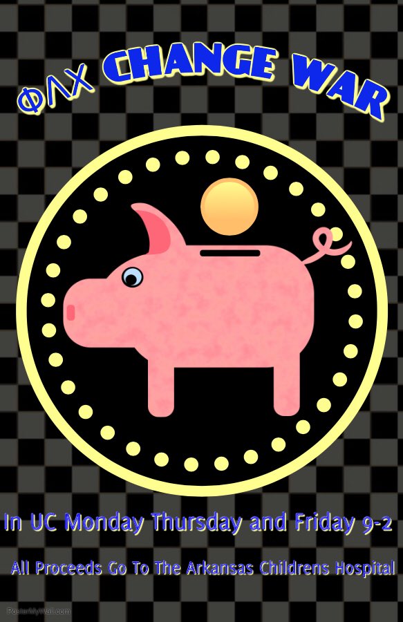 Please come help us collect money to donate to the Arkansas children hospital